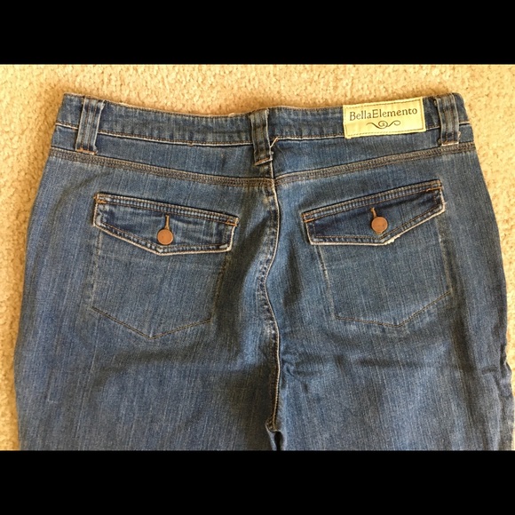 HIGH QUALITY DENIM/Bootcut Jeans with Size 14 - Picture 3 of 3